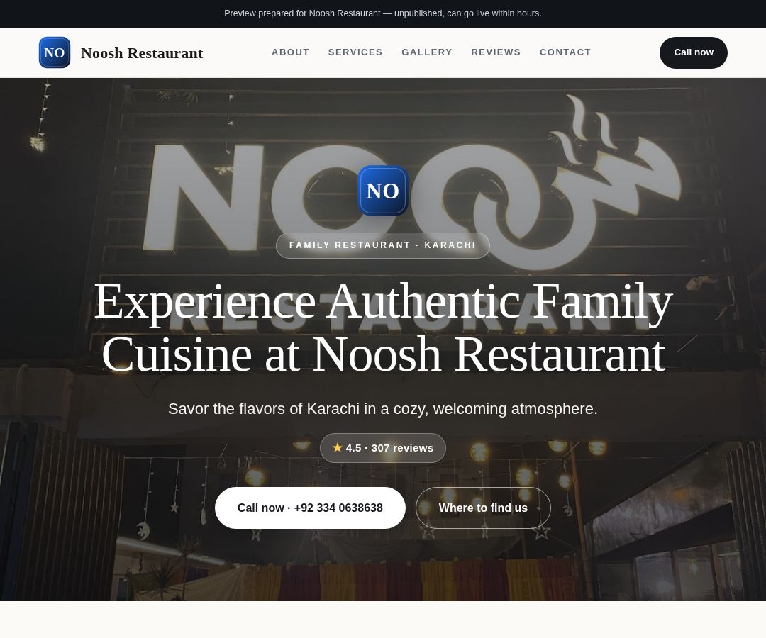Noosh Restaurant