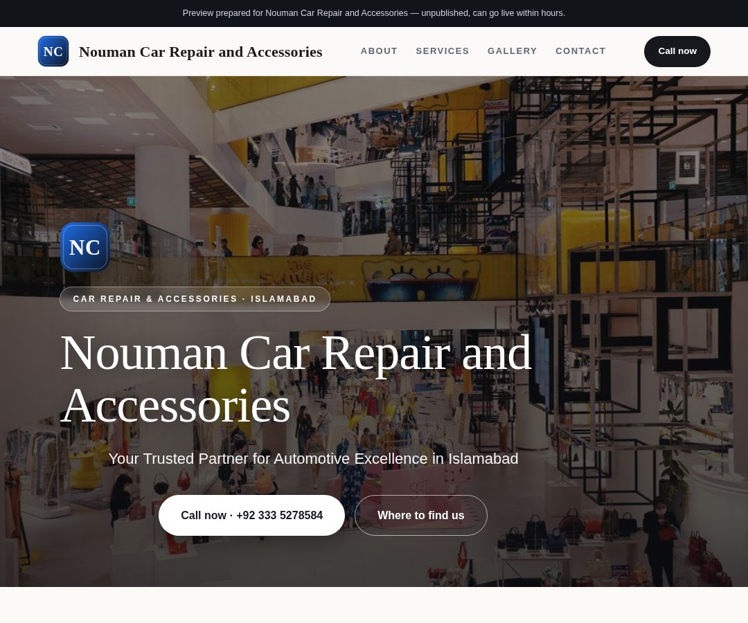 Nouman Car Repair and Accessories