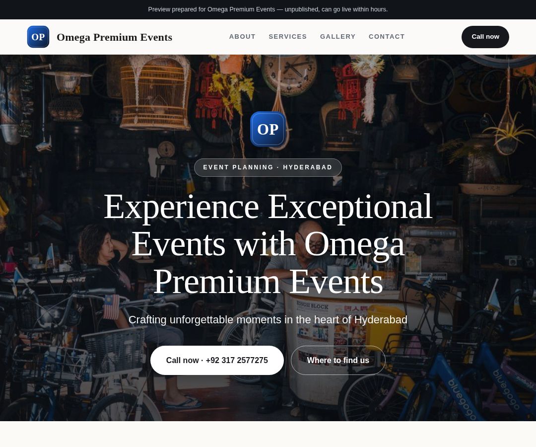 Omega Premium Events