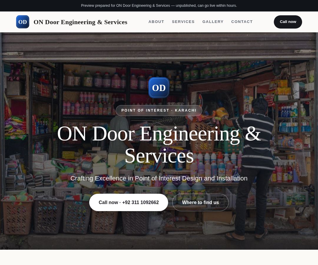 ON Door Engineering & Services