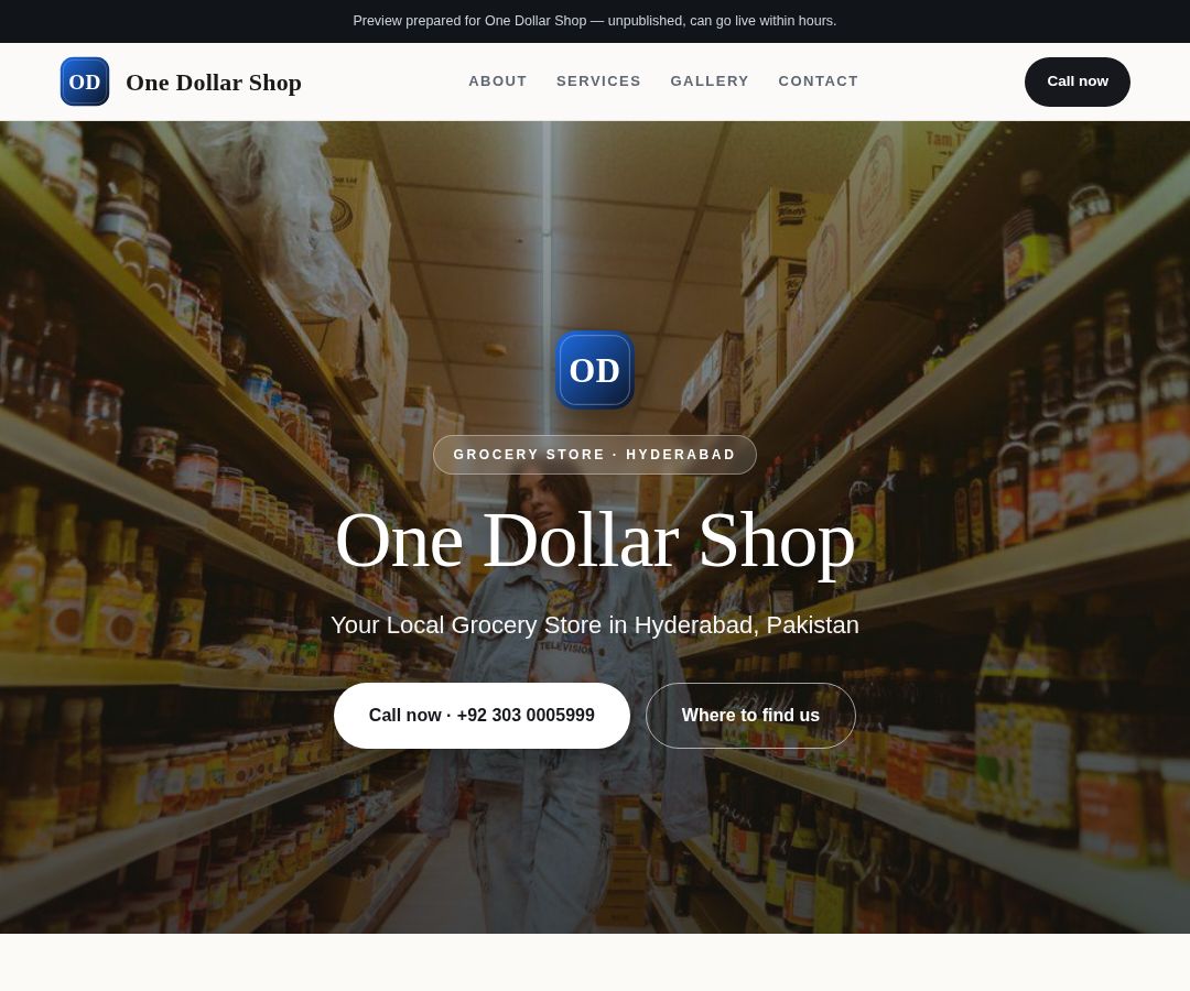 One Dollar Shop