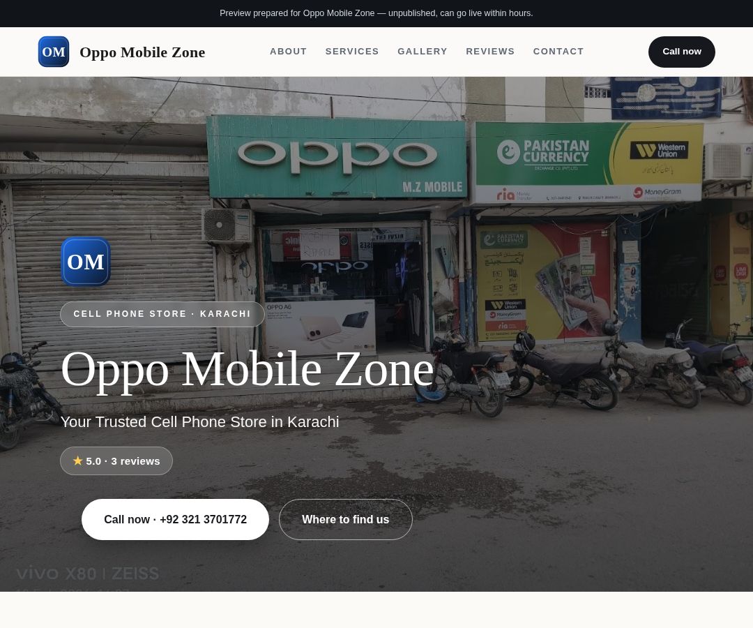 Oppo Mobile Zone