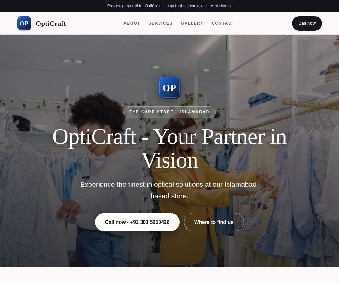 OptiCraft