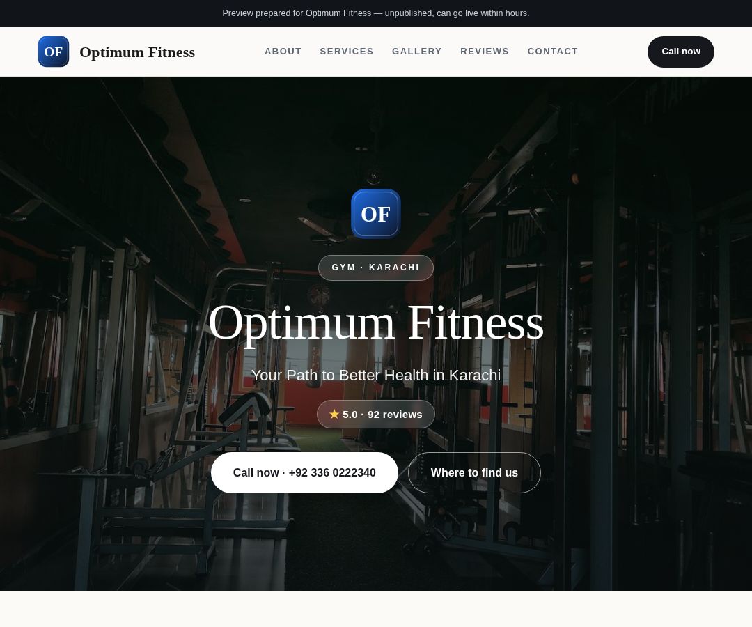 Optimum Fitness