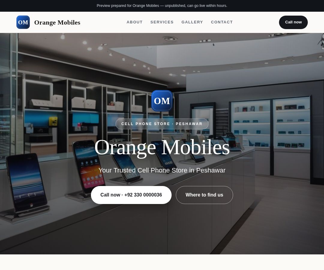 Orange Mobiles
