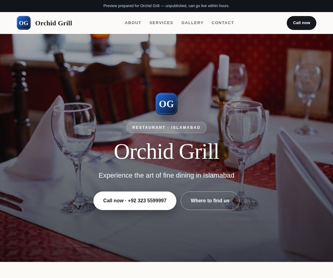 Orchid Grill