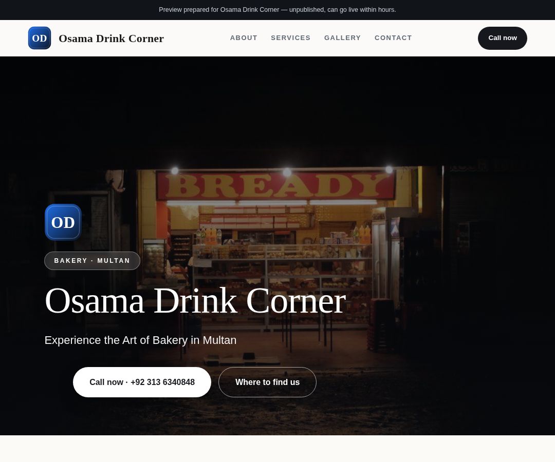 Osama Drink Corner