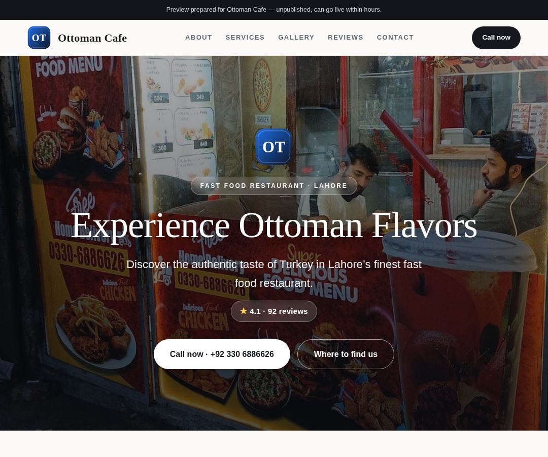 Ottoman Cafe