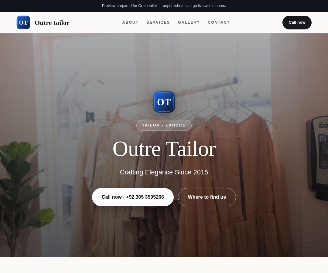 Outre tailor