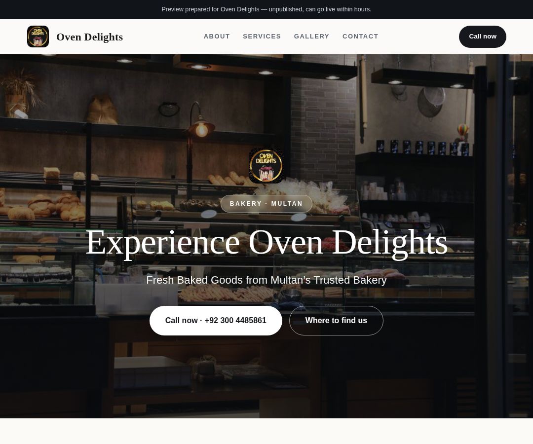 Oven Delights