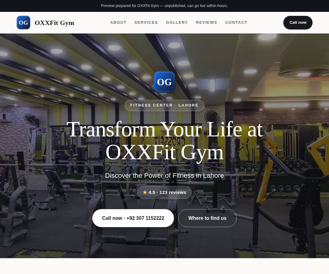 OXXFit Gym
