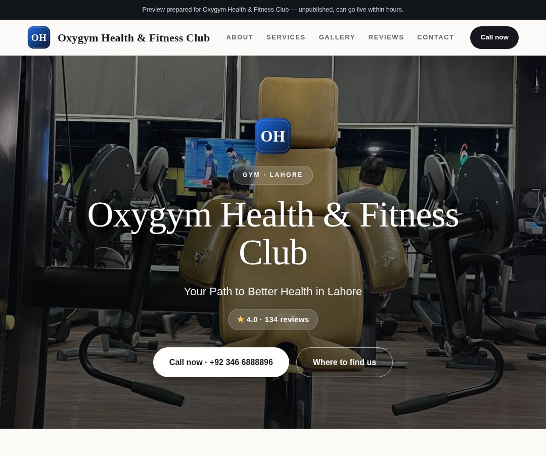 Oxygym Health & Fitness Club