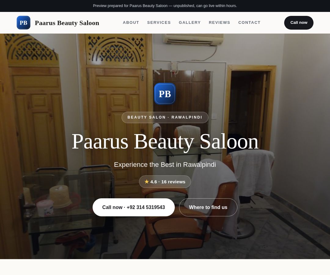 Paarus Beauty Saloon