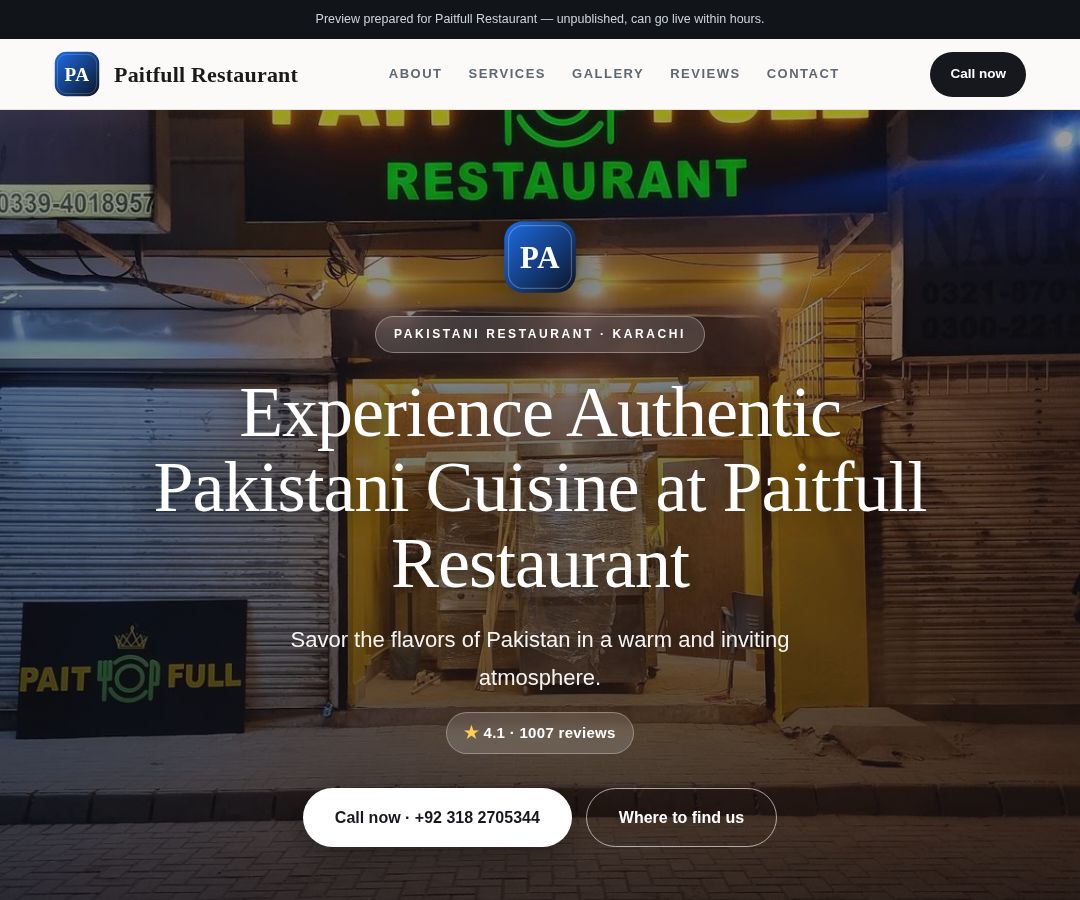 Paitfull Restaurant