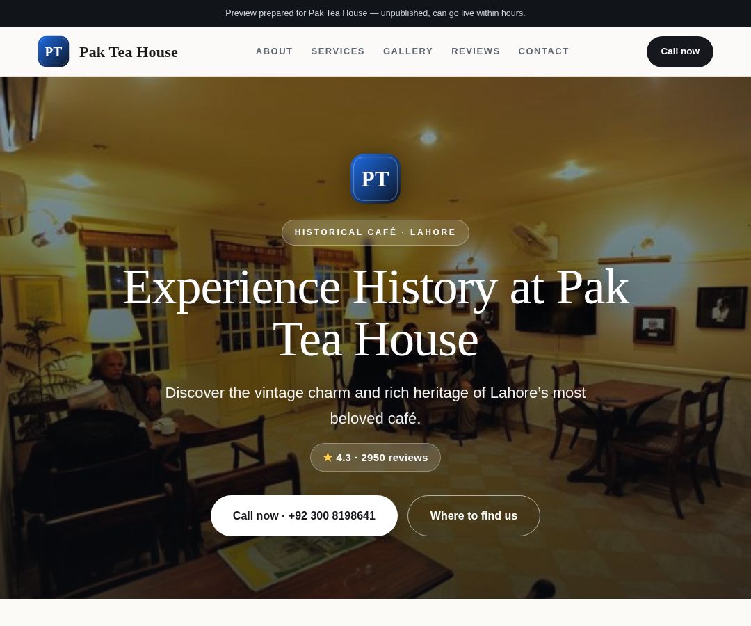 Pak Tea House