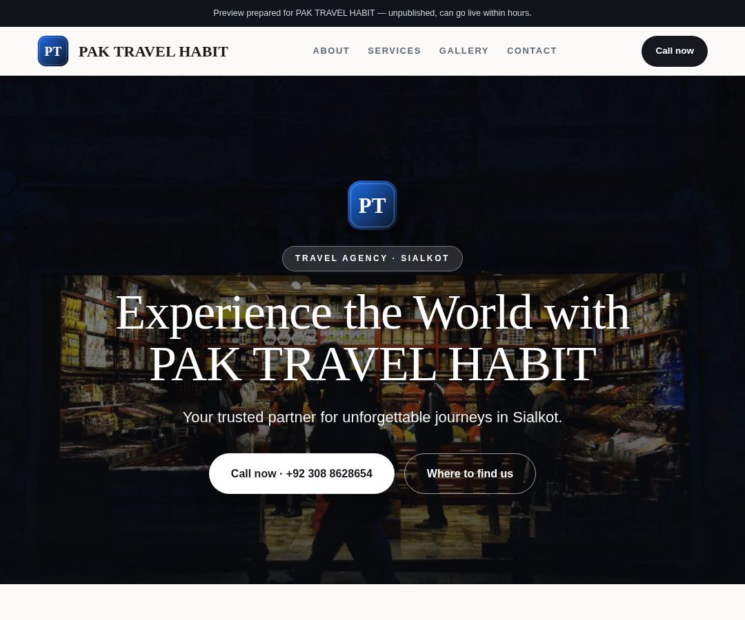 PAK TRAVEL HABIT