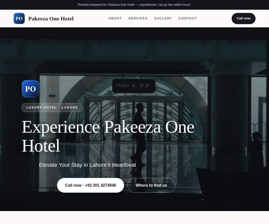 Pakeeza One Hotel