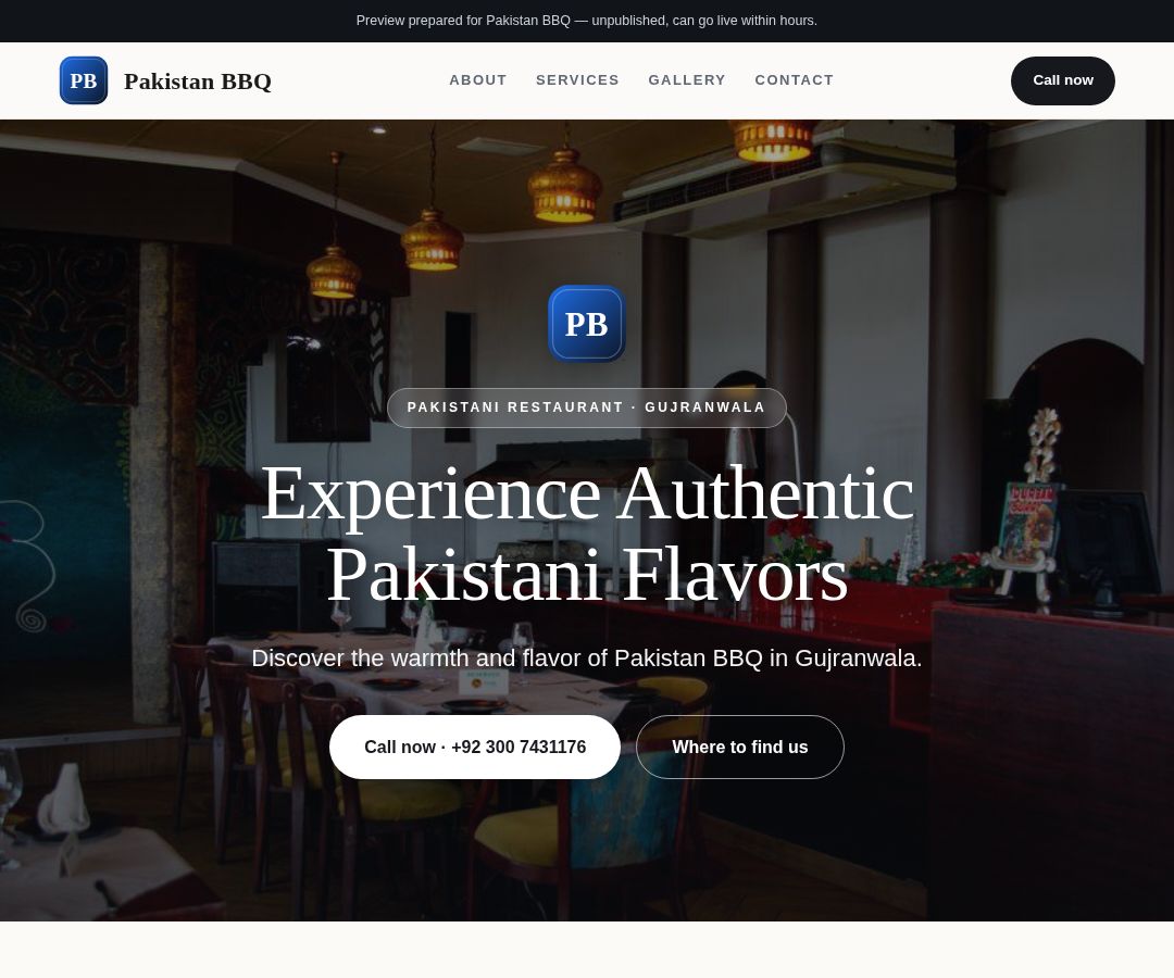 Pakistan BBQ