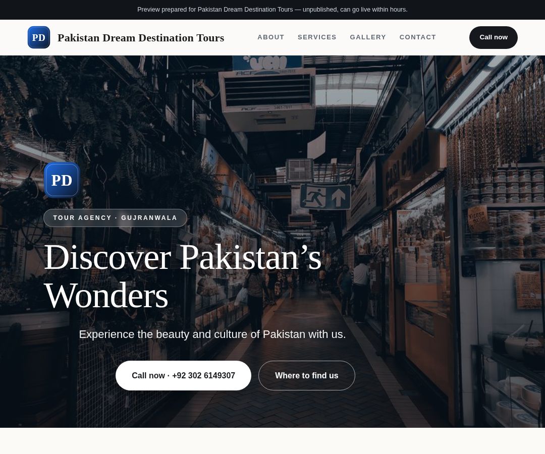 Pakistan Dream Destination Tours