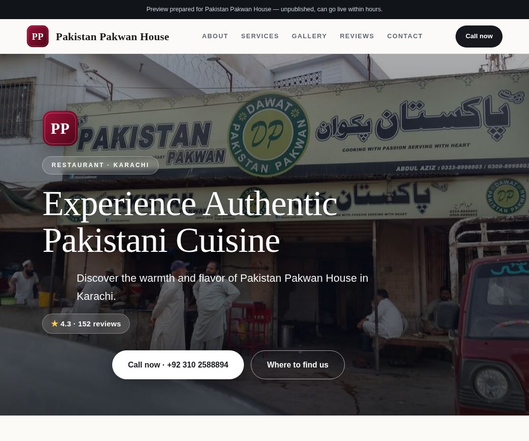 Pakistan Pakwan House