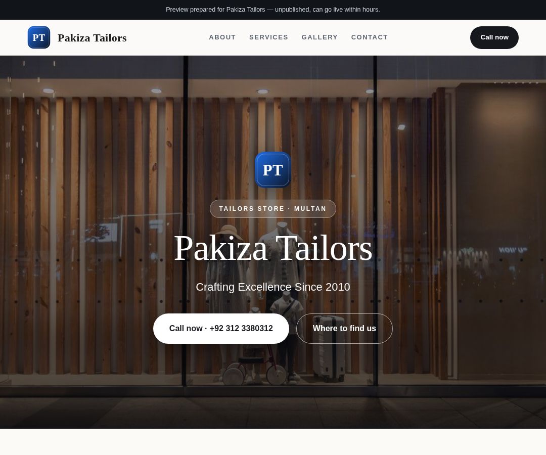 Pakiza Tailors