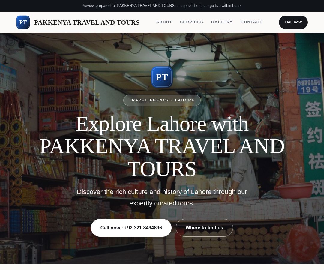 PAKKENYA TRAVEL AND TOURS
