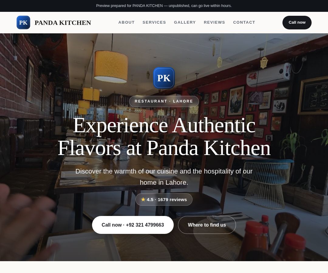 PANDA KITCHEN