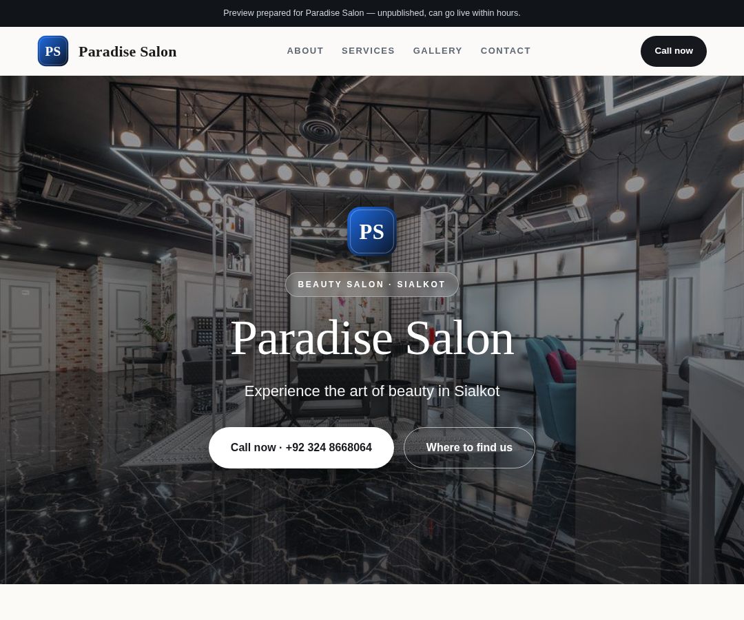 Paradise Salon