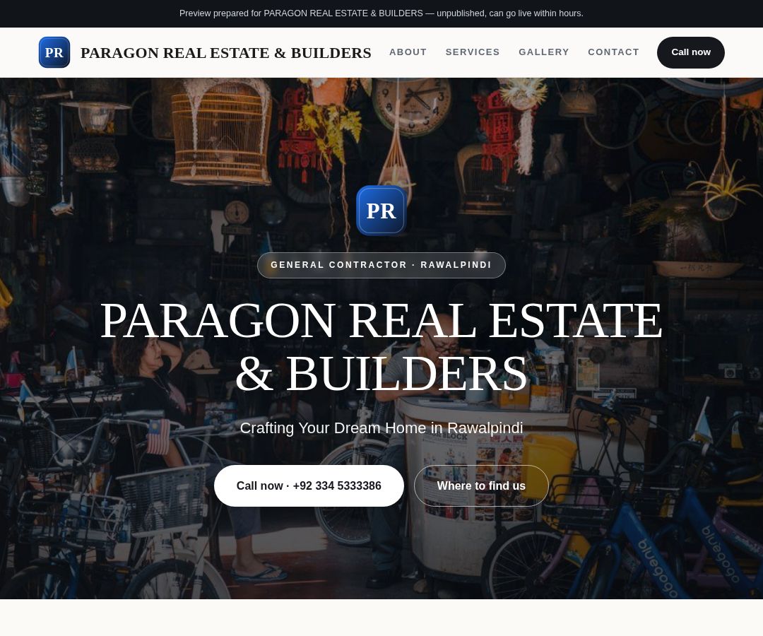 PARAGON REAL ESTATE & BUILDERS