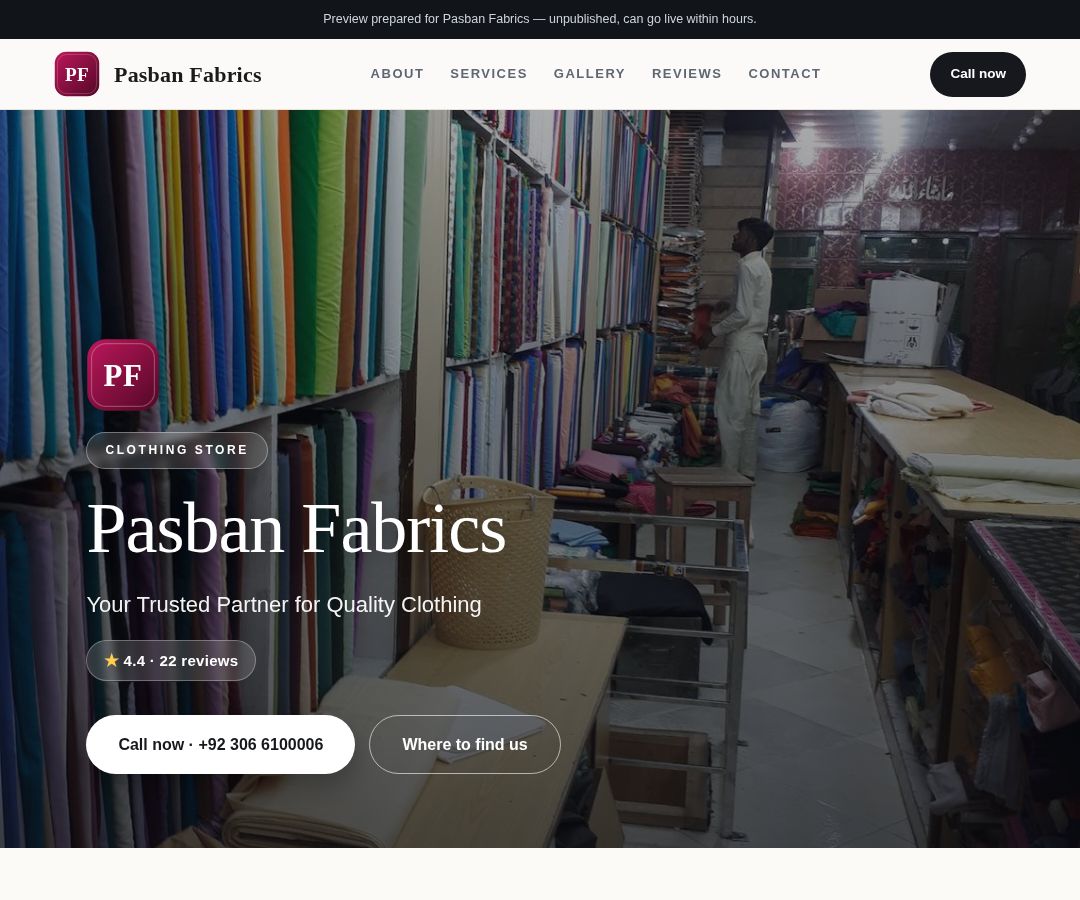 Pasban Fabrics