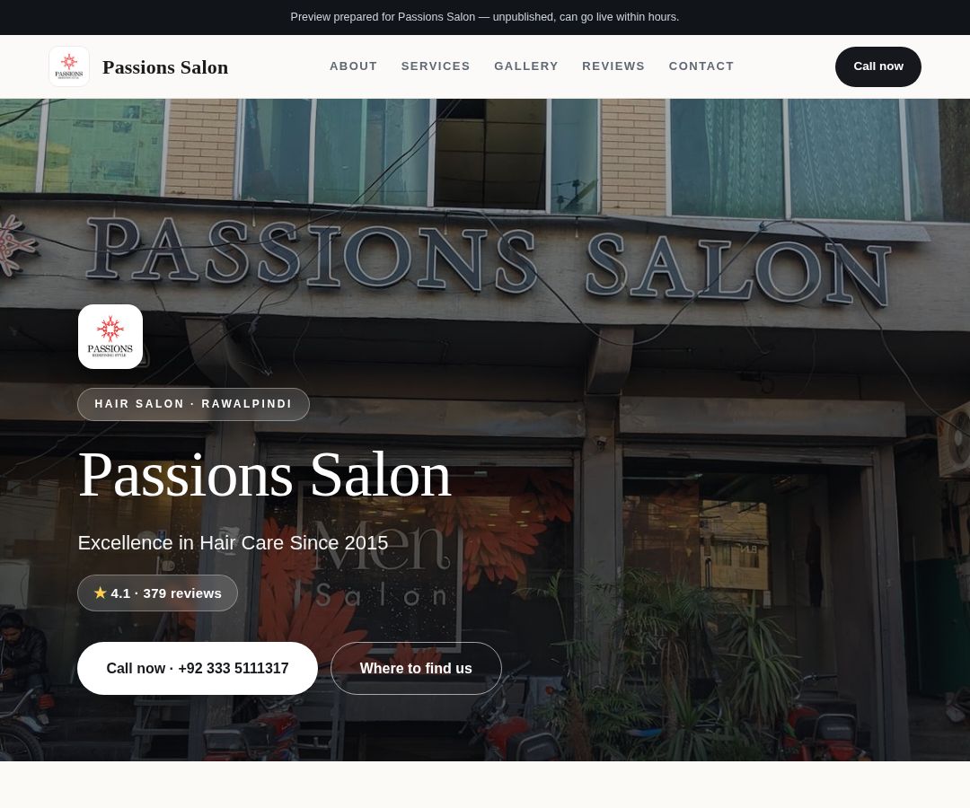 Passions Salon