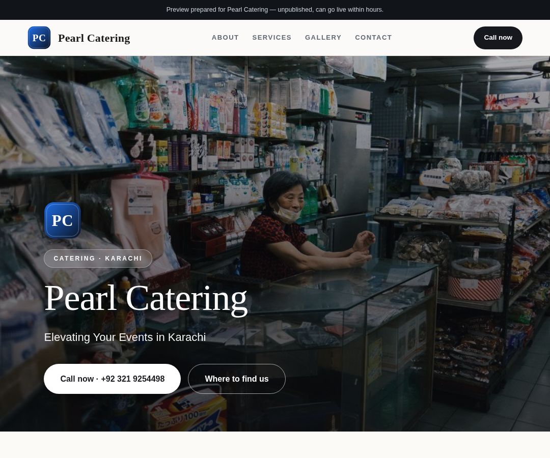 Pearl Catering