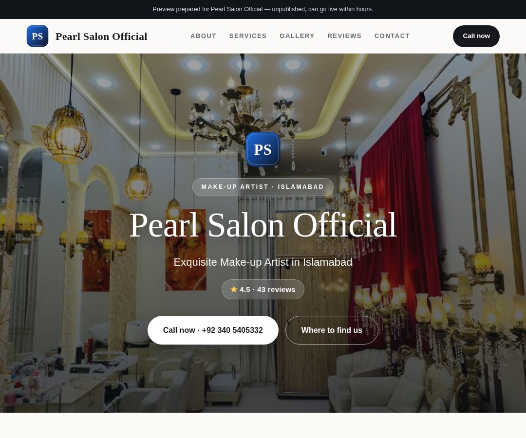 Pearl Salon Official