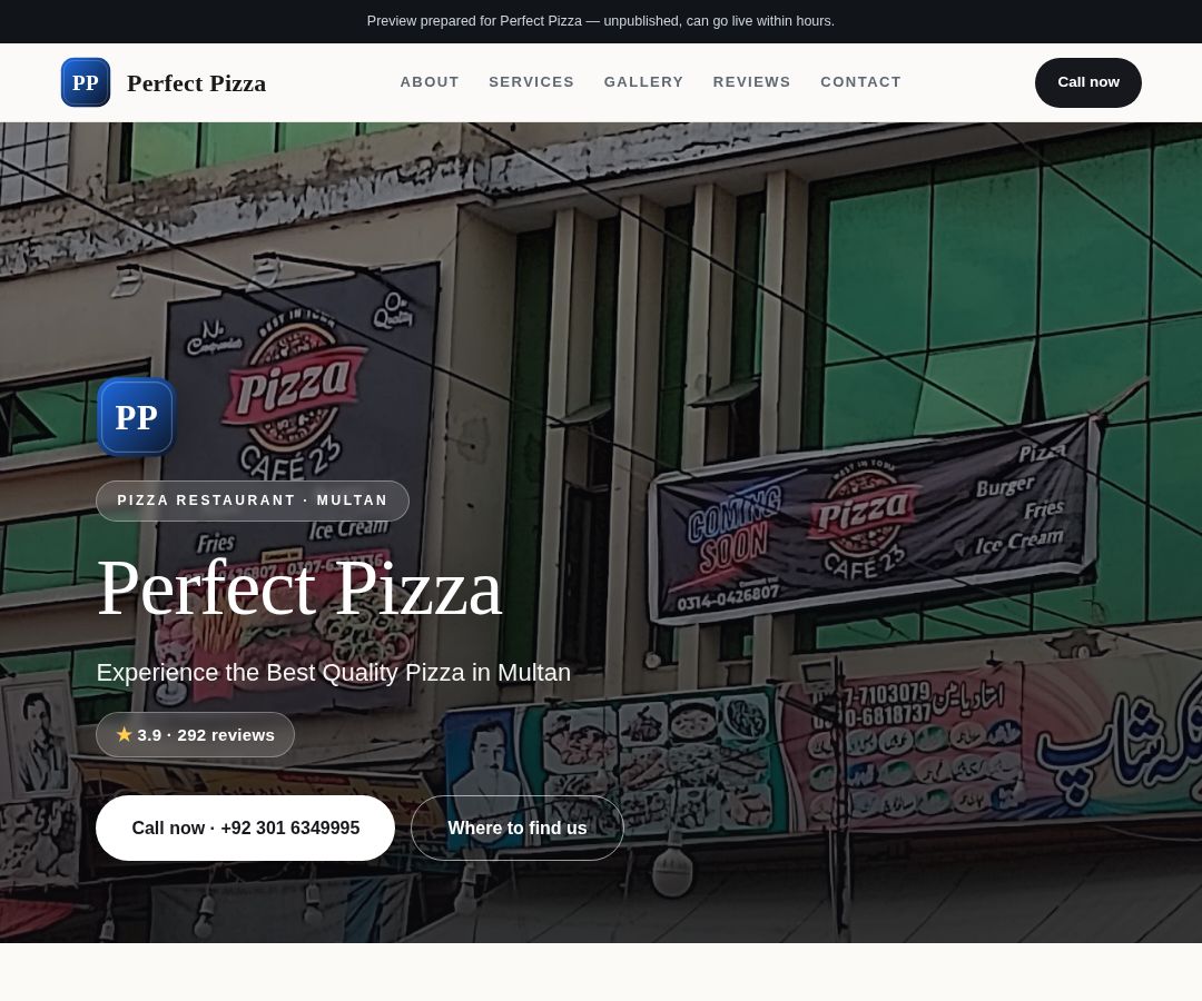 Perfect Pizza