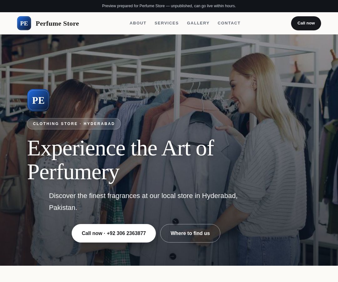 Perfume Store