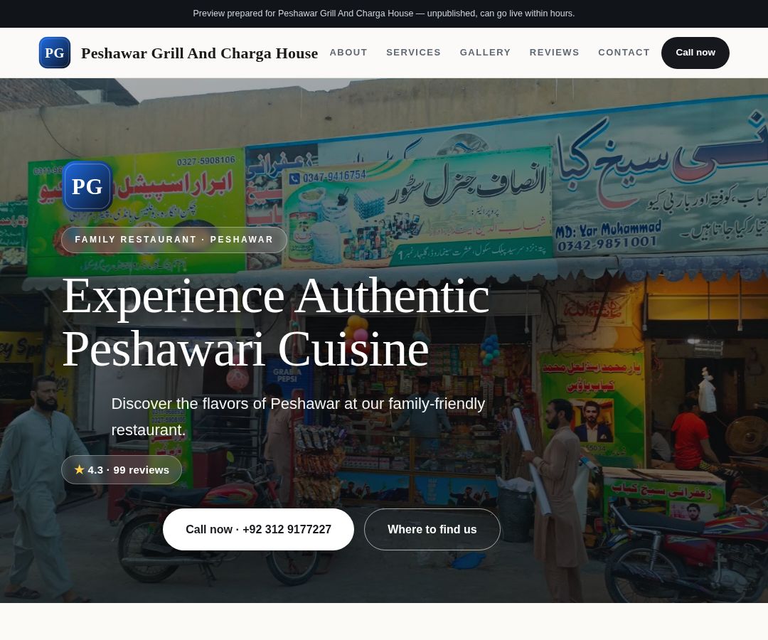 Peshawar Grill And Charga House