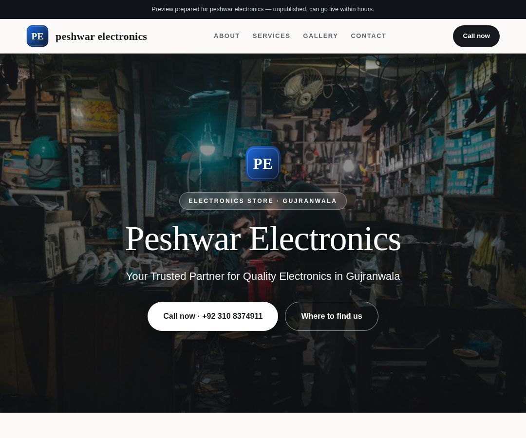 peshwar electronics