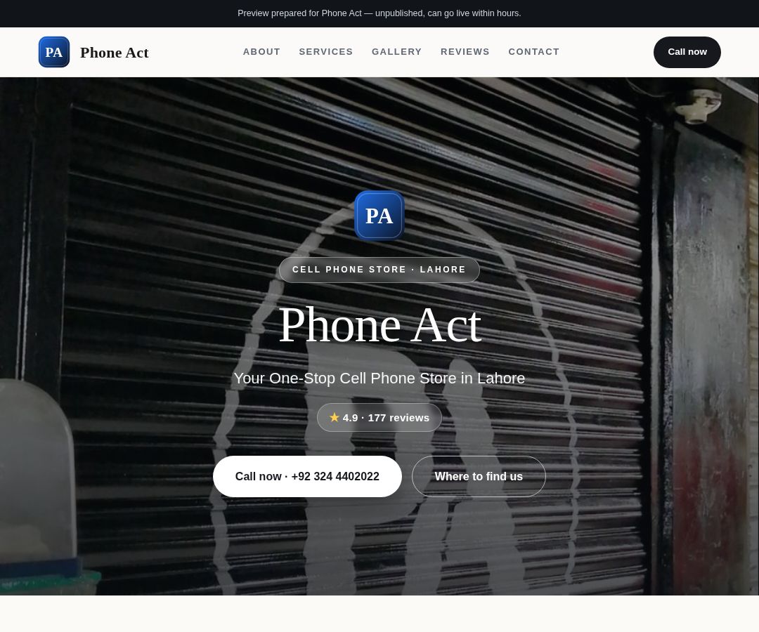 Phone Act