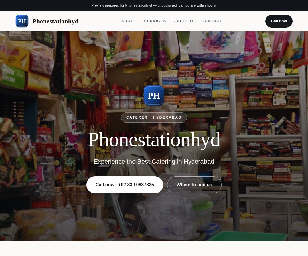 Phonestationhyd