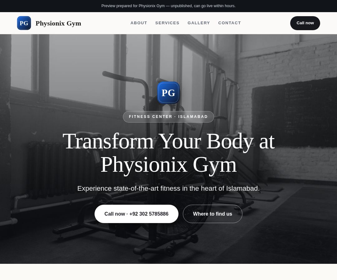 Physionix Gym
