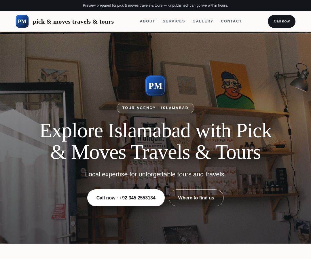 pick & moves travels & tours
