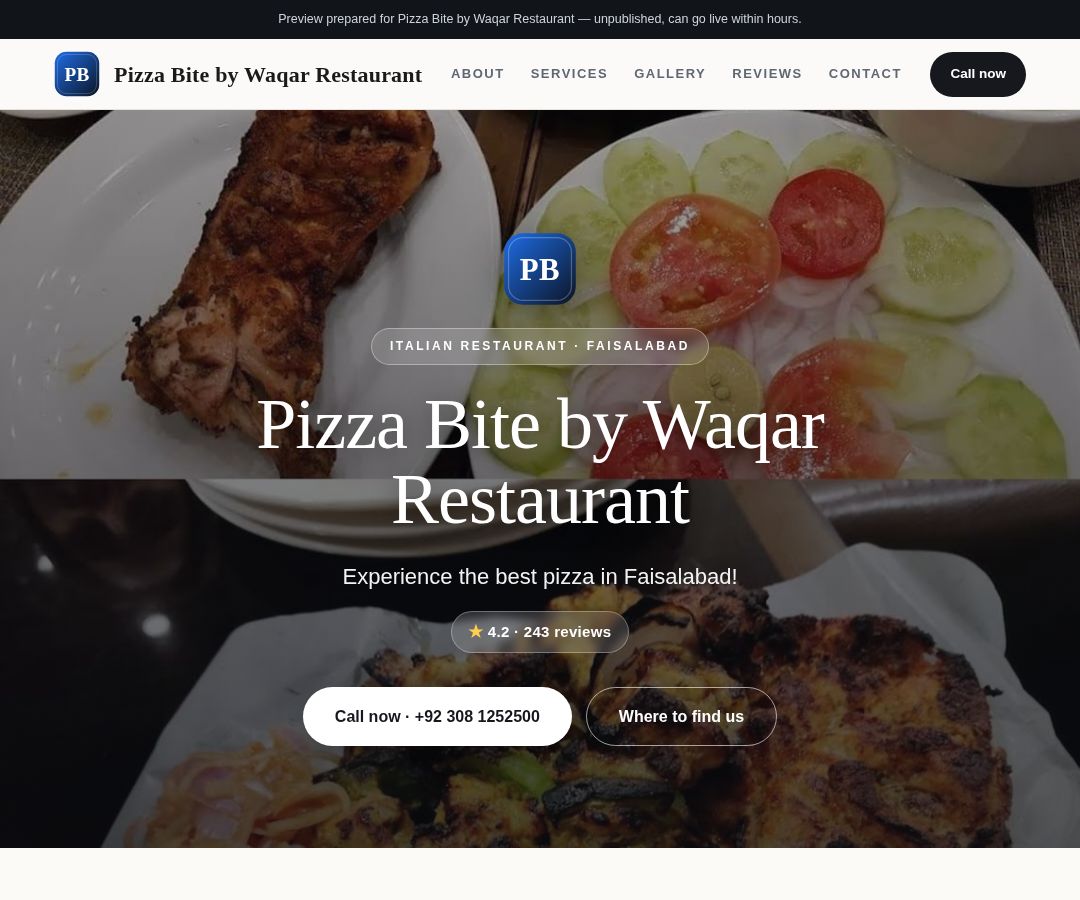 Pizza Bite by Waqar Restaurant