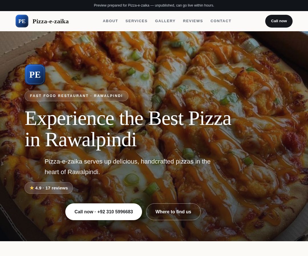 Pizza-e-zaika