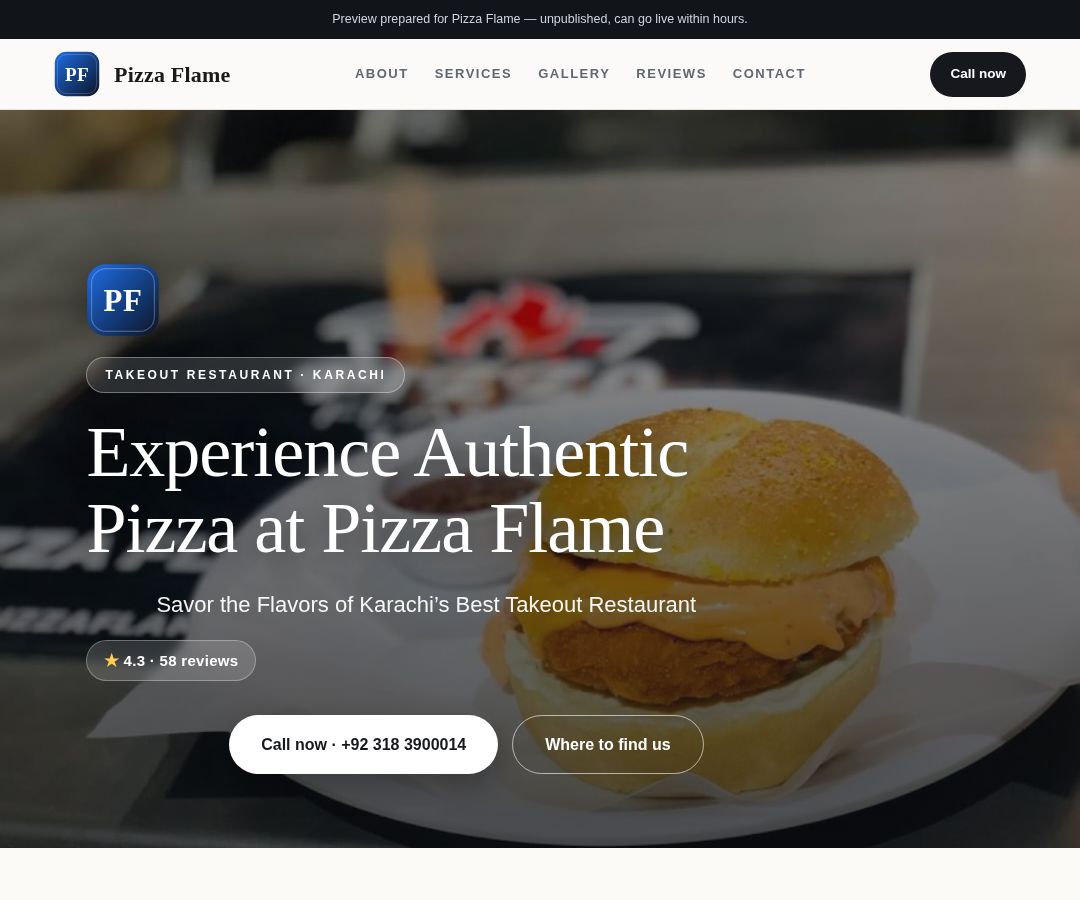Pizza Flame