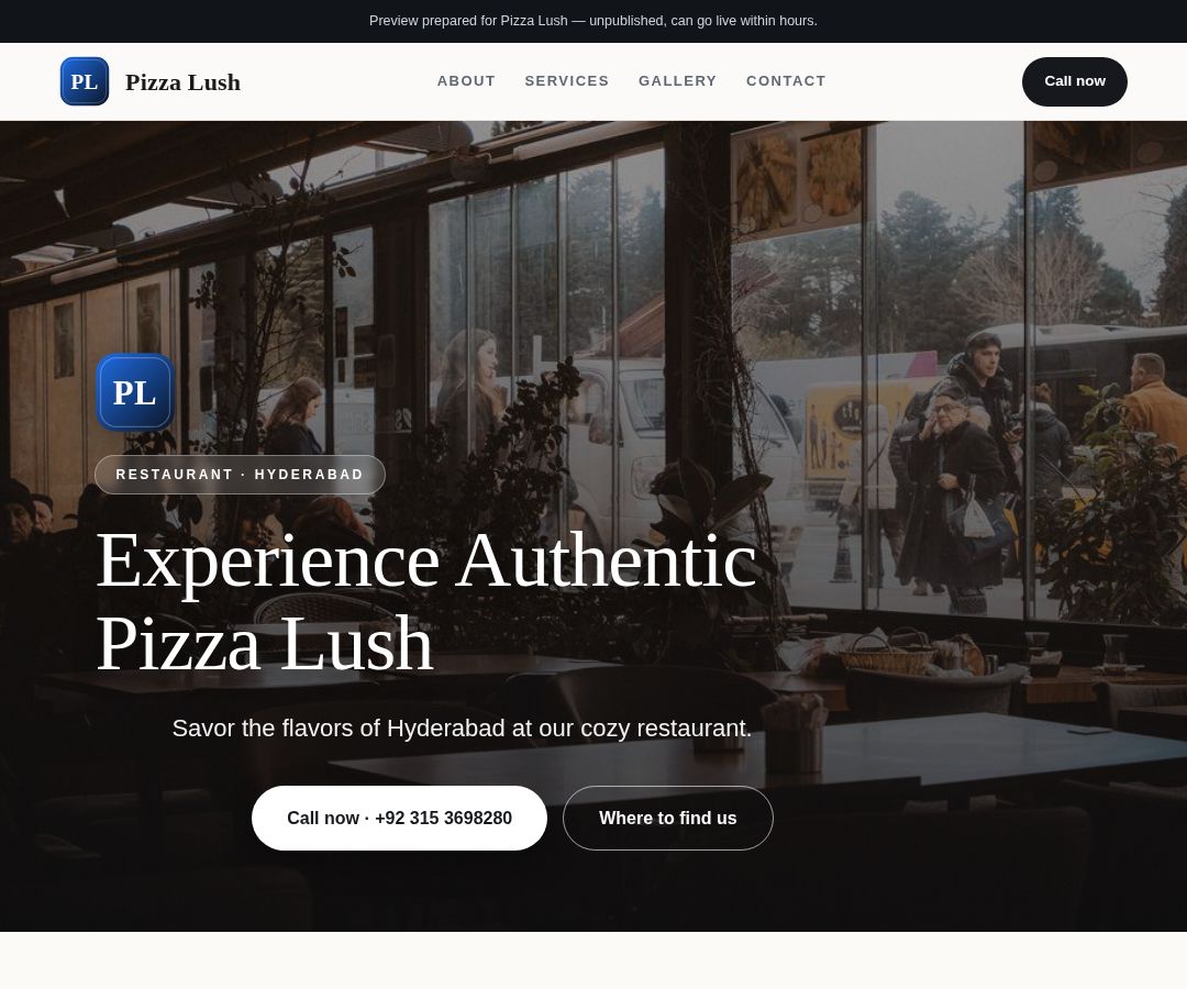 Pizza Lush