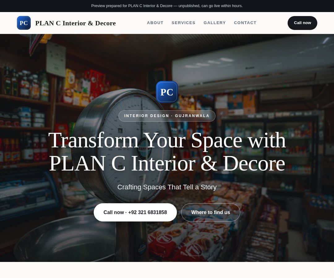 PLAN C Interior & Decore