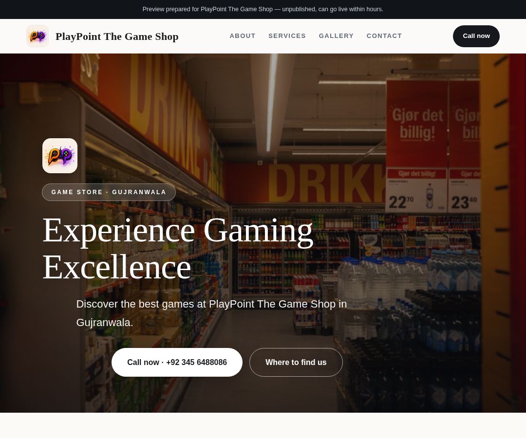 PlayPoint The Game Shop