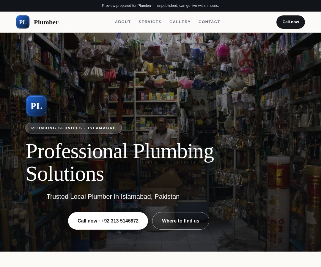 Plumber