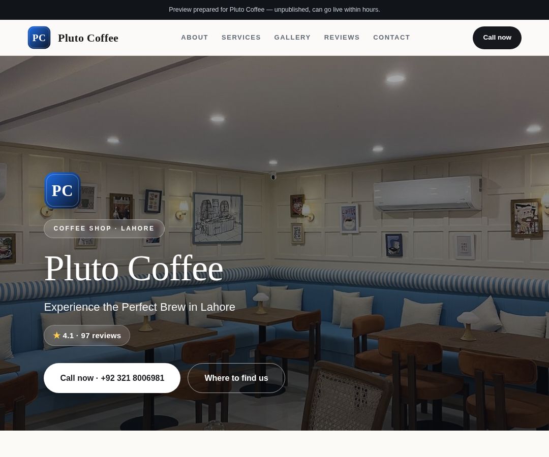 Pluto Coffee