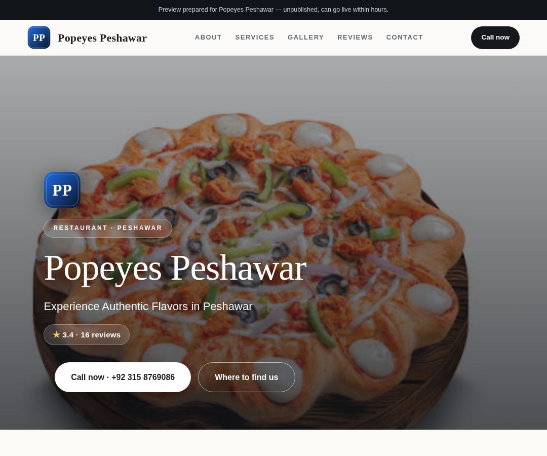 Popeyes Peshawar
